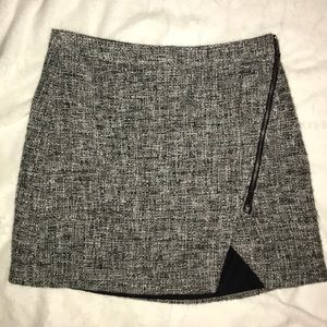 Twill Mini Skirt